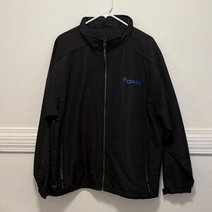 CPA Canada Black Windbreaker Accountant Jacket Stormtech Gorpcore